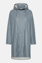 Regenjas RAIN71 | Grey Blue | Raincoat | Ilse Jacobsen