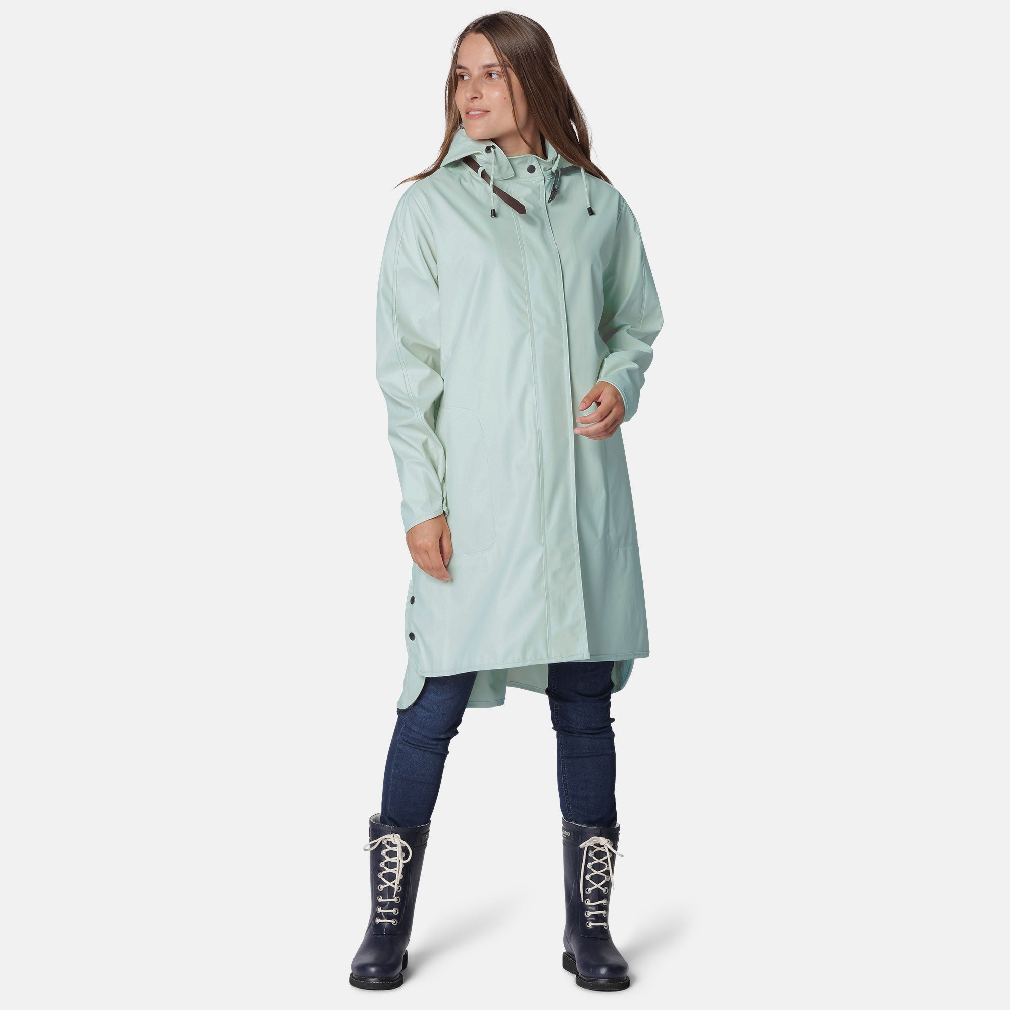 Regenjas RAIN71 | Sea Foam | Raincoat | Ilse Jacobsen