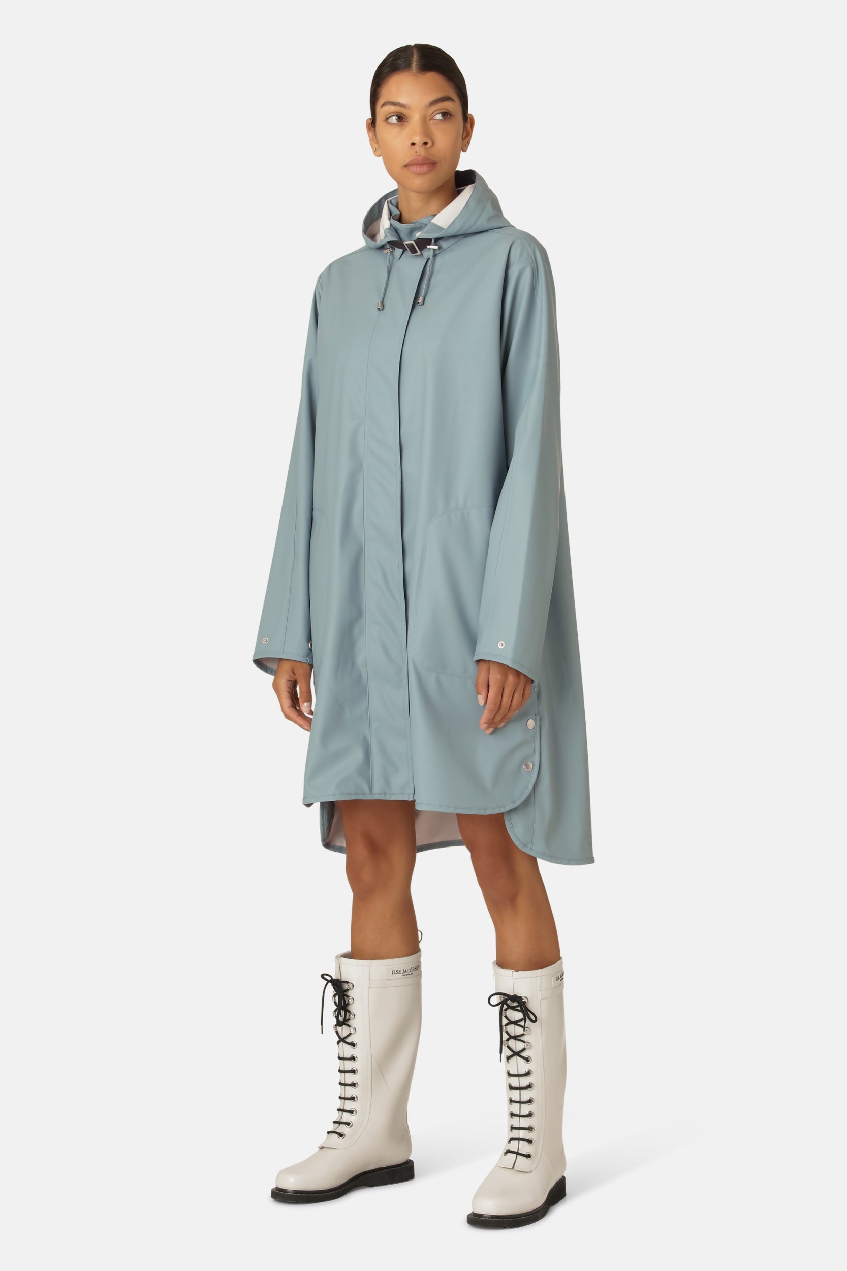 Regenjas RAIN71 | Blue Cloud | Raincoat | Ilse Jacobsen