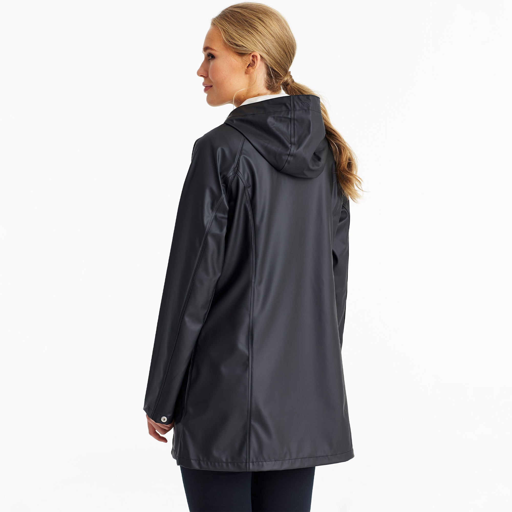 Regenjas RAIN87 - 001 Black | Black | Raincoat | Ilse Jacobsen
