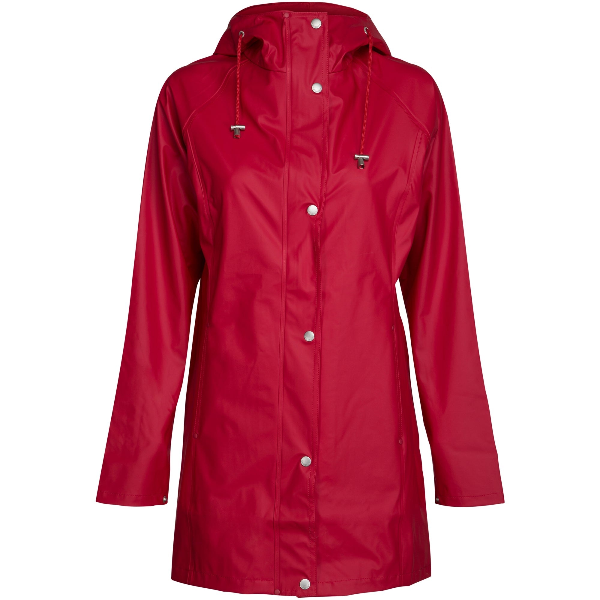 Regenjas RAIN87 - 303 Deep Red | Deep Red | Raincoat | Ilse Jacobsen