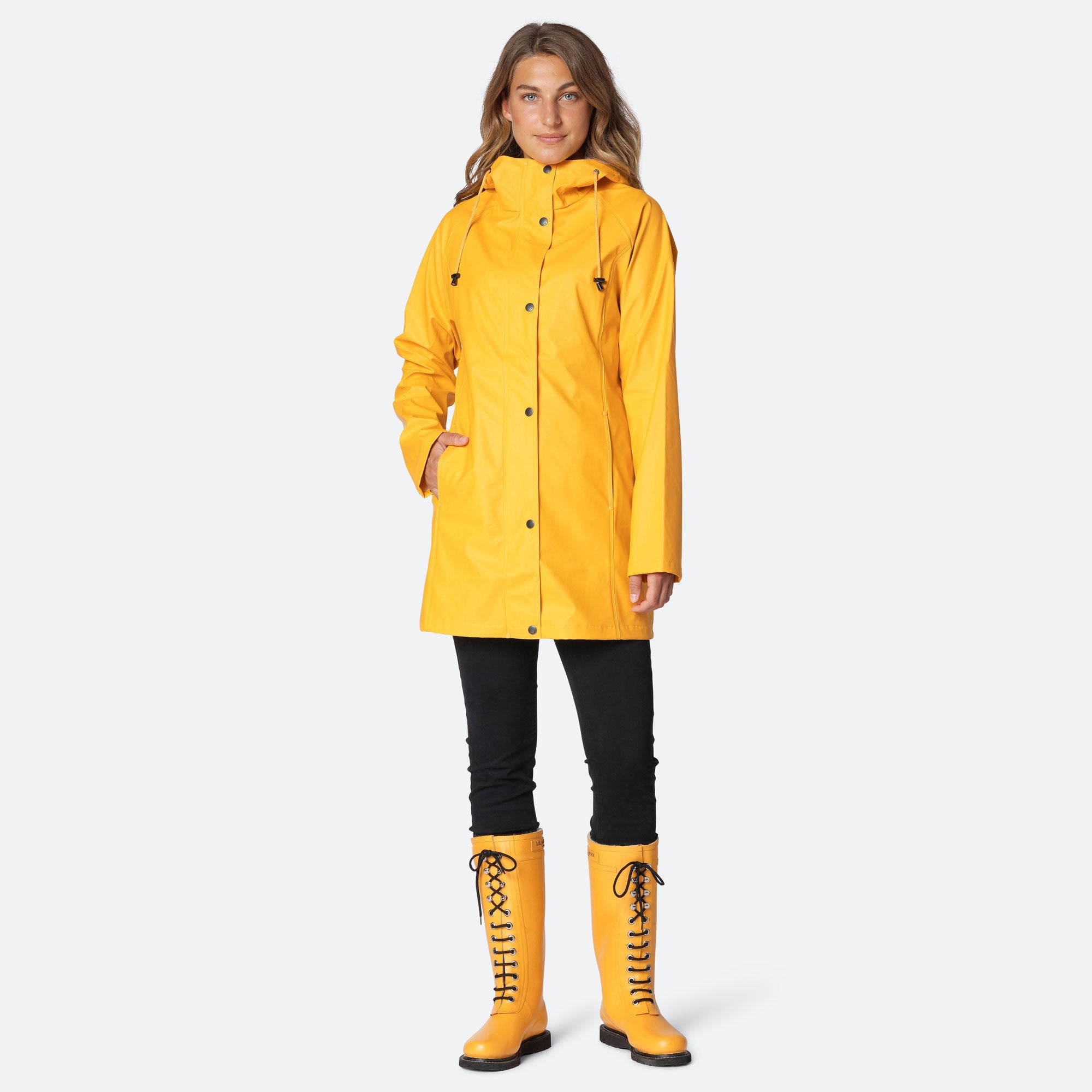Regenjas RAIN87 - 808 Cyber Yellow | Cyber Yellow | Raincoat | Ilse Jacobsen