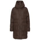 Gewatteerde Regenjas RAINPUFF05 | Chocolate Brown | Raincoat | Ilse Jacobsen
