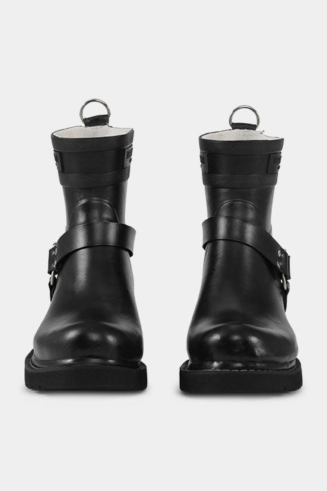 Korte Biker regenlaarzen RUB54 | Black Black