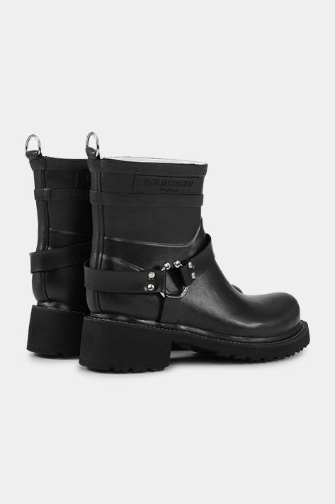 Korte Biker regenlaarzen RUB54 | Black Black