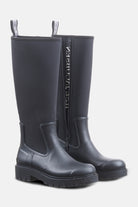 Hoge regenlaarzen RUBSTEP01 | Black Black | Shoes | Ilse Jacobsen
