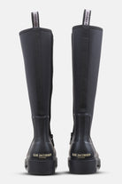 Hoge regenlaarzen RUBSTEP01 | Black Black | Shoes | Ilse Jacobsen