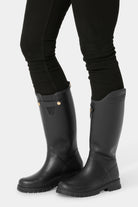 Regenlaarzen hoog RUBSWIFT02 | Black Black | Boots | Ilse Jacobsen