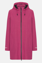 Softshell regenjas RAIN135 | Sangria | Raincoat | Ilse Jacobsen