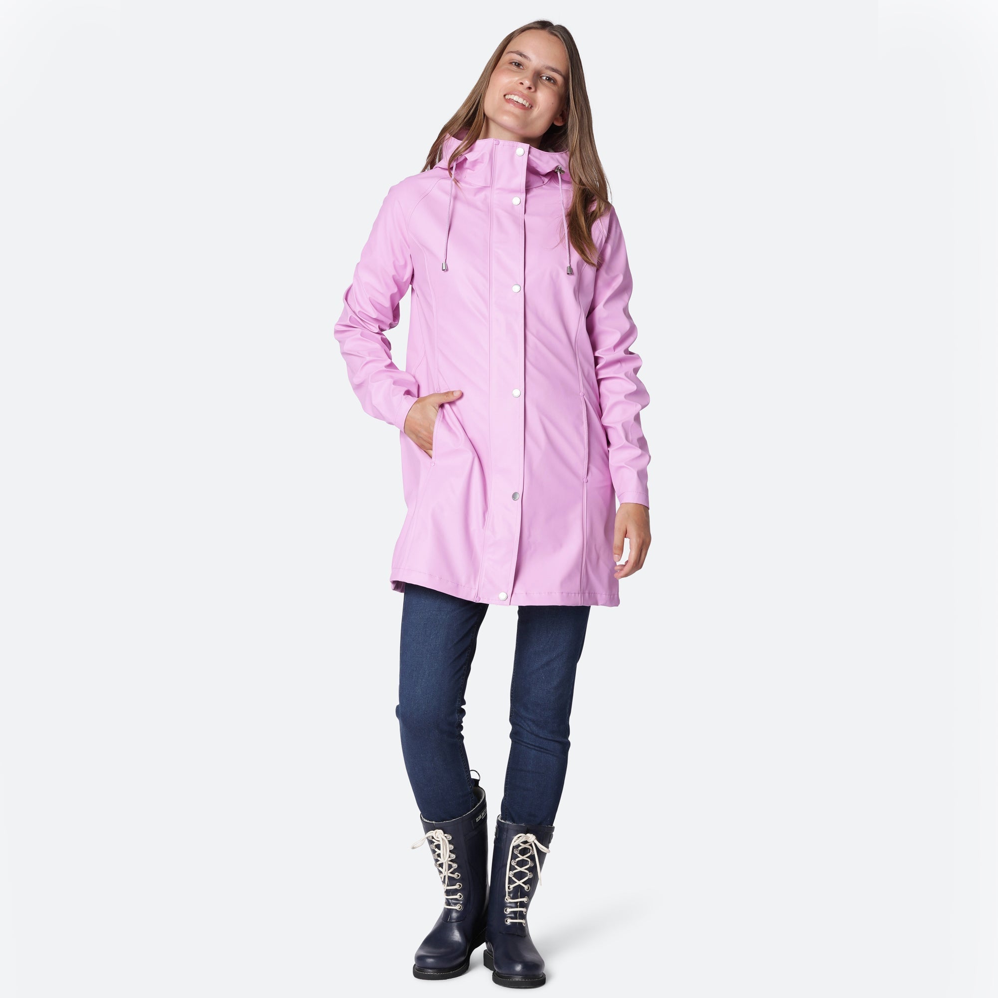 Regenjas RAIN87 - 509 Frosting | Frosting | Raincoat | Ilse Jacobsen