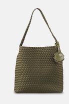 Geweven shopper SHELLBAG04 | Army | Bag | Ilse Jacobsen