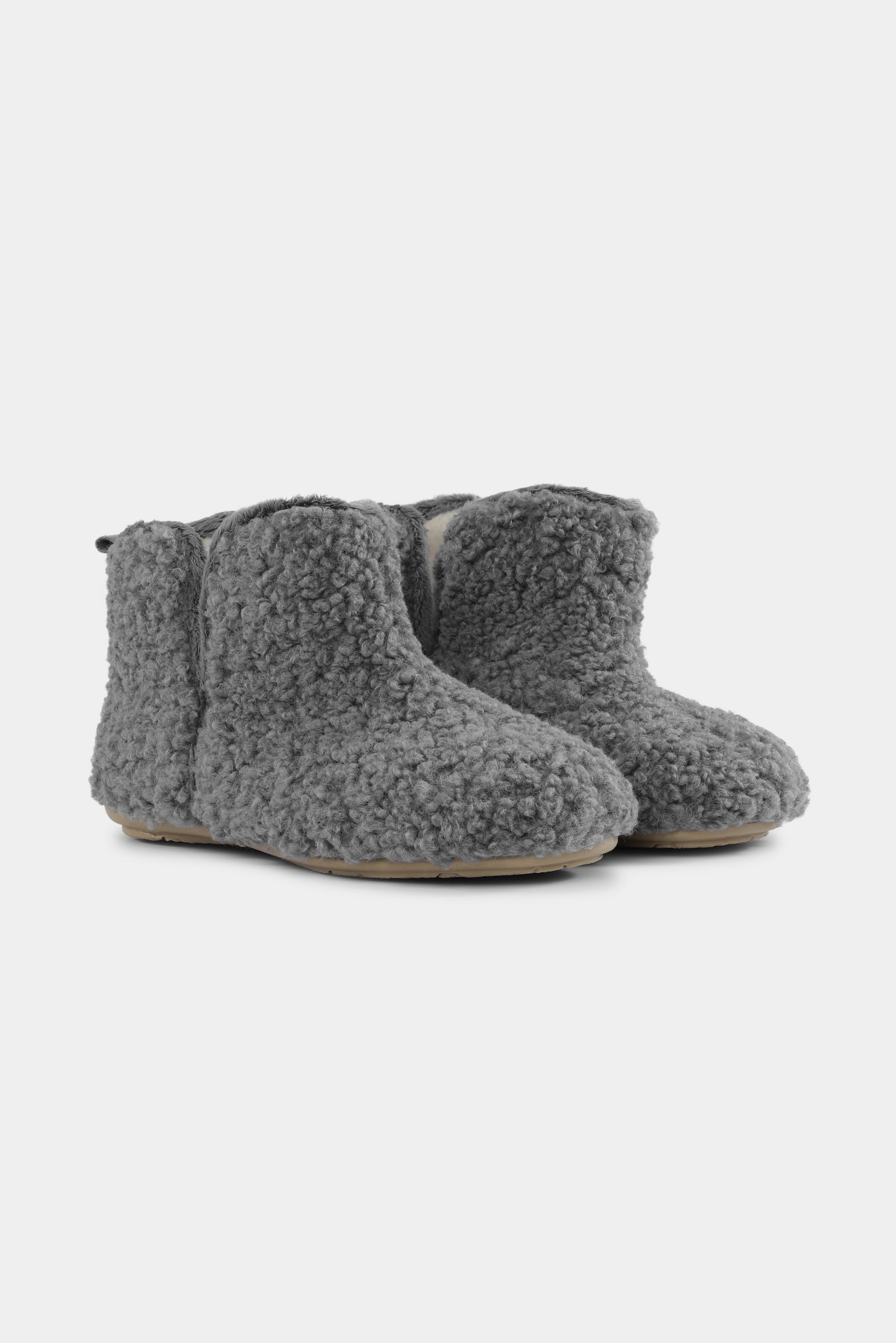 Cosy Ankle Boot | Grey Wheat | Boots | Ilse Jacobsen