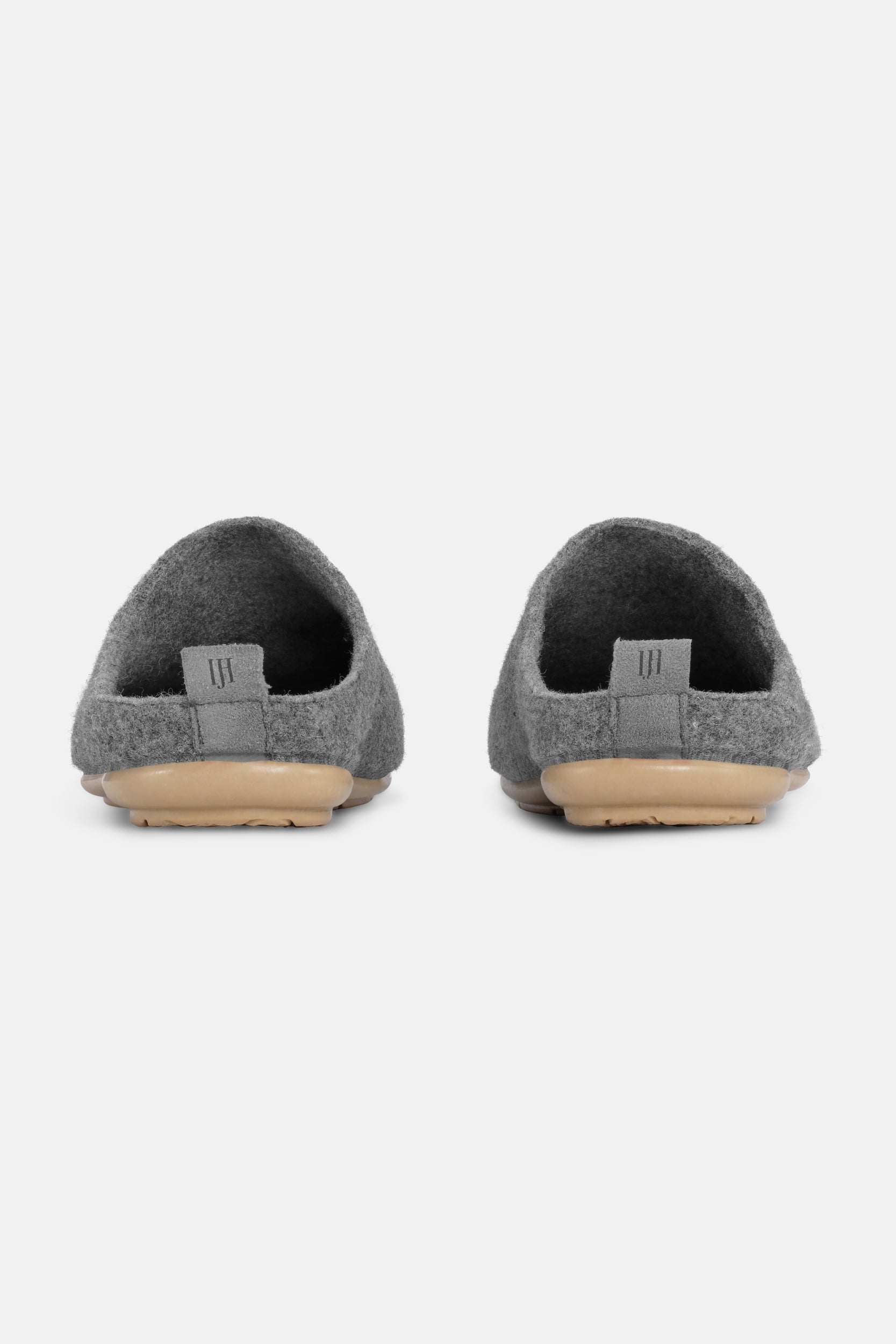 Wollen Instapper SNIPPY02 - 006222 Grey Wheat | Grey Wheat | Home Shoes | Ilse Jacobsen
