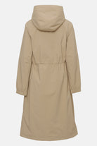 Lange winterparka THERMAL01 | Greige | Parka | Ilse Jacobsen