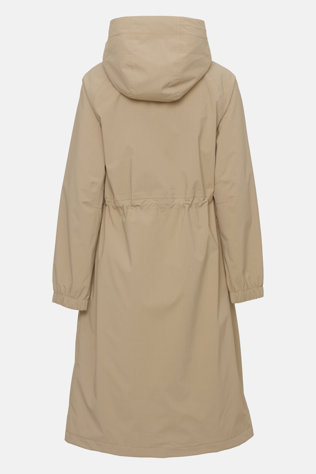 Lange winterparka THERMAL01 | Greige | Parka | Ilse Jacobsen