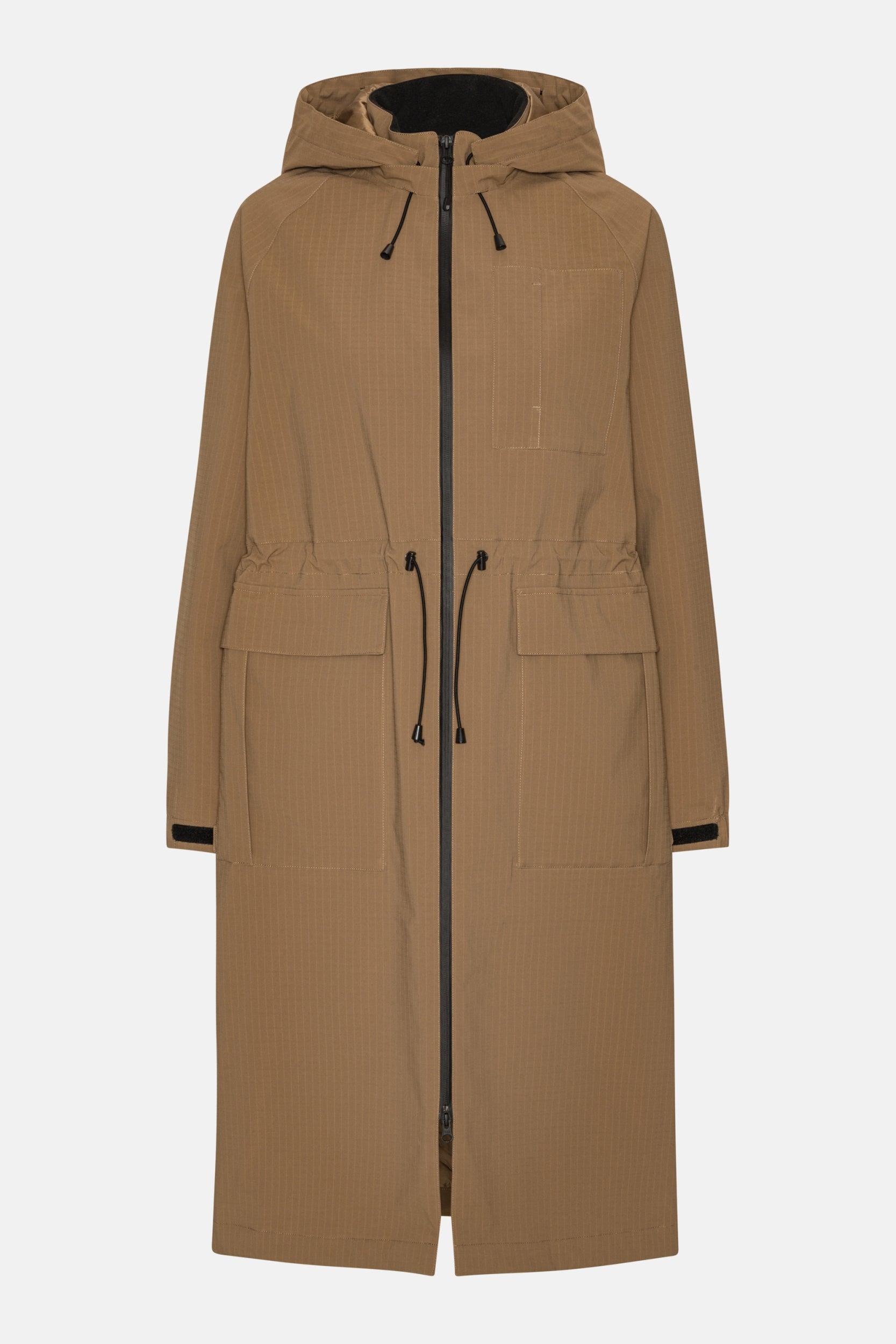 Thermische Parka Regenjas THERMAL01 - 248 Mocca | Mocca | Parka | Ilse Jacobsen