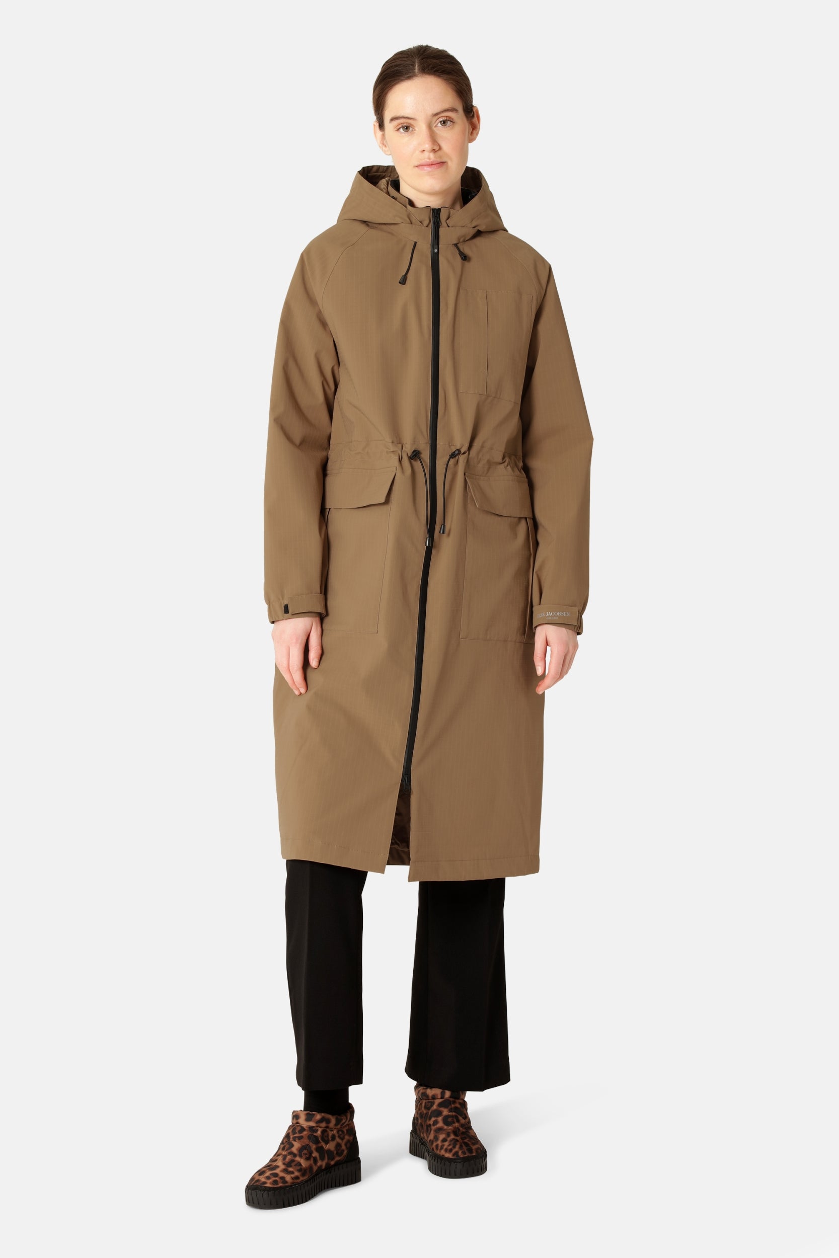 Lange Winterjas THERMAL01 - 248 Mocca | Ilse Jacobsen