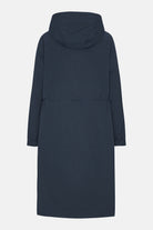 Lange Winterjas THERMAL01 | Dark Indigo | Parka | Ilse Jacobsen