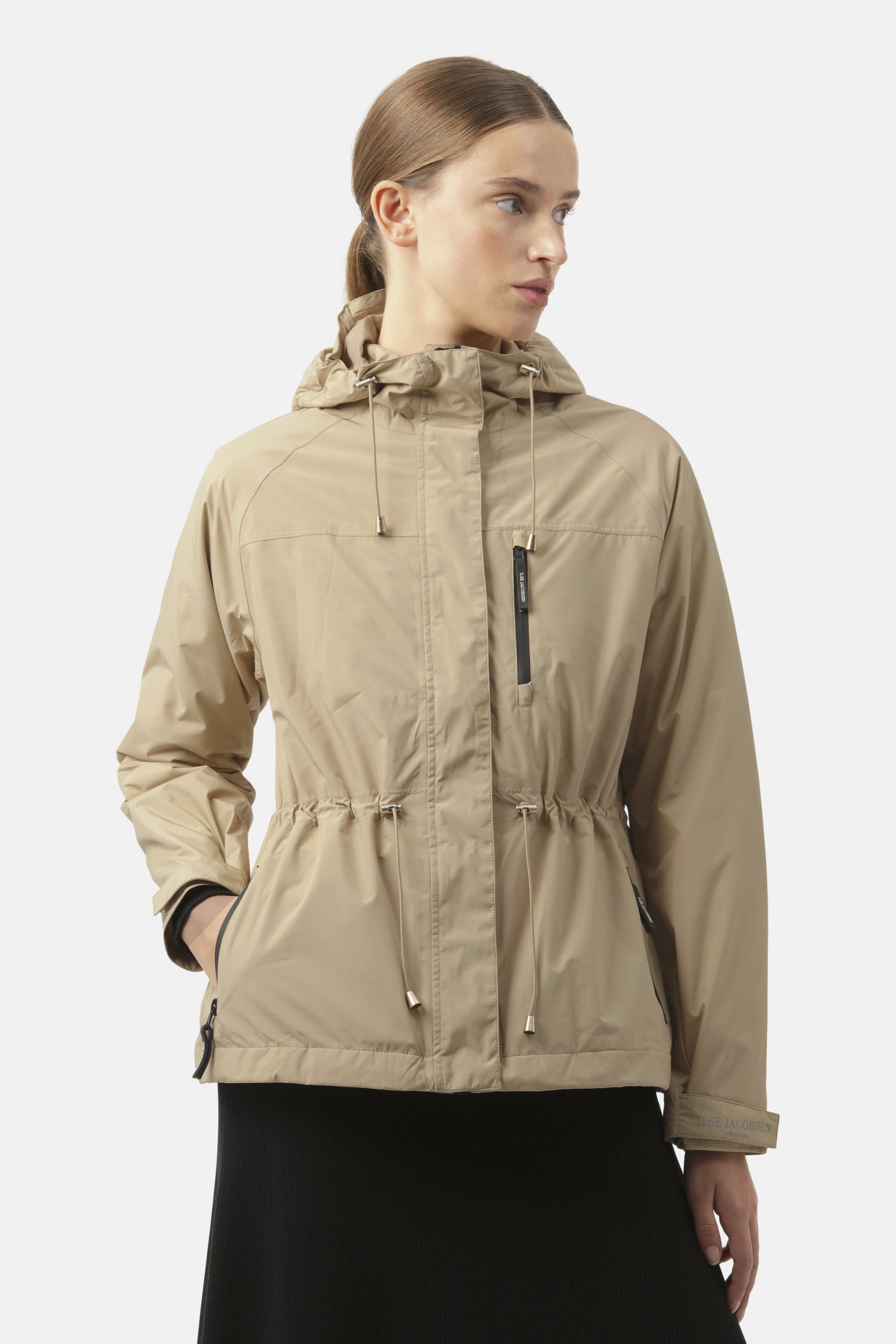Korte Regenjas THERMAL08SP - Incense 157 | Incense | Jacket | Ilse Jacobsen