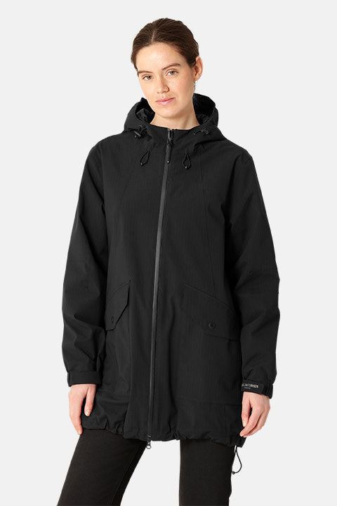 Korte Winterjas THERMAL09 - 002 Black Beauty | Black Beauty | Coat | Ilse Jacobsen