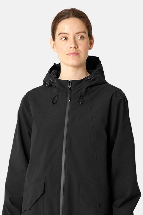Korte Winterjas THERMAL09 - 002 Black Beauty | Black Beauty | Coat | Ilse Jacobsen