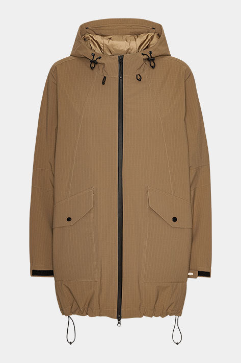 Korte Winterjas THERMAL09 - 248 Mocca | Mocca | Coat | Ilse Jacobsen