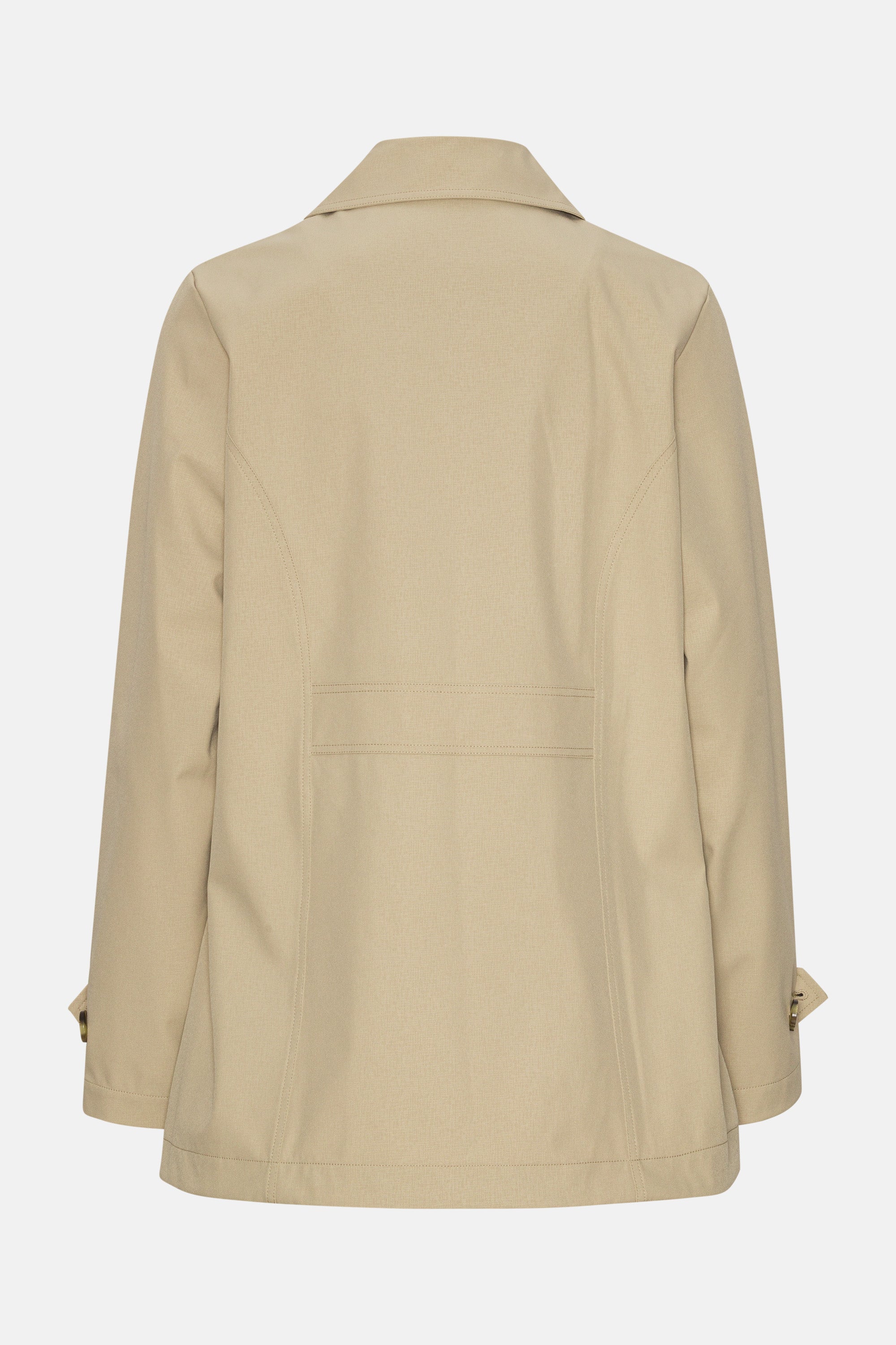 Peacoat TRENCHRAIN02 - 106 White Pepper | White Pepper | Coat | Ilse Jacobsen