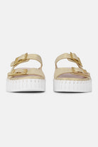 Sandalen met verstelbare band TULIP1032 | Platin White | Sandals | Ilse Jacobsen