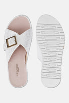 Instapsandalen TULIP1035 | White White | Sandals | Ilse Jacobsen