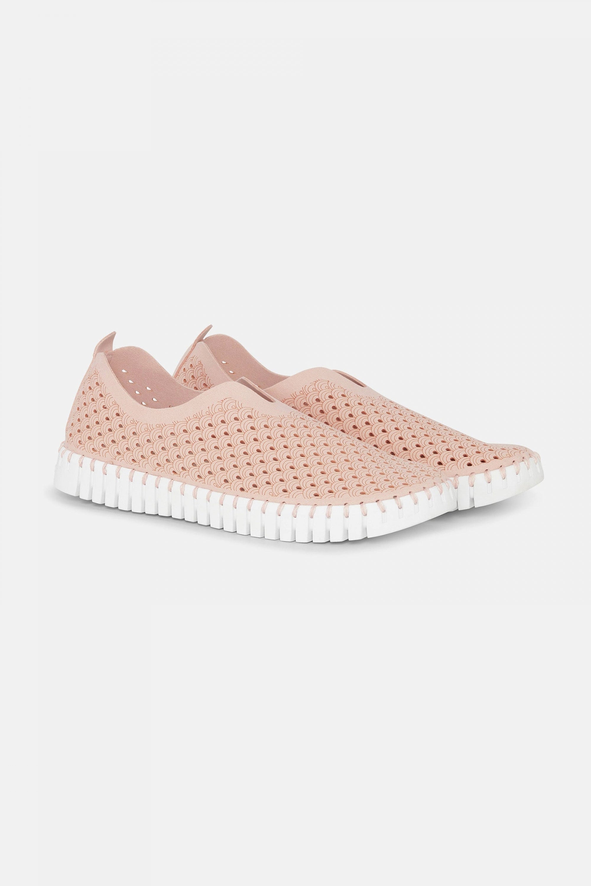 Instappers TULIP139 witte zool - 378 Adobe Rose | Adobe Rose | Shoes | Ilse Jacobsen