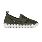 Instappers TULIP140KIDS | Army | Shoes | Ilse Jacobsen