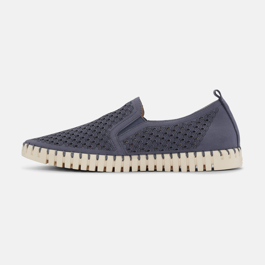 Instappers Heren TULIP140MEN - 636 Grey Blue | Grey Blue