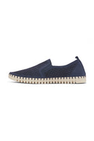 Instappers Heren TULIP140MEN beige zool | Dark Indigo | Shoes | Ilse Jacobsen