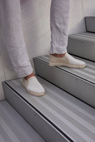 Instappers Heren TULIP143MEN beige zool | Kit Pearled Ivory | Shoes | Ilse Jacobsen