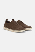 Instappers Heren TULIP144MEN | Brown Pearled Ivory | Shoes | Ilse Jacobsen