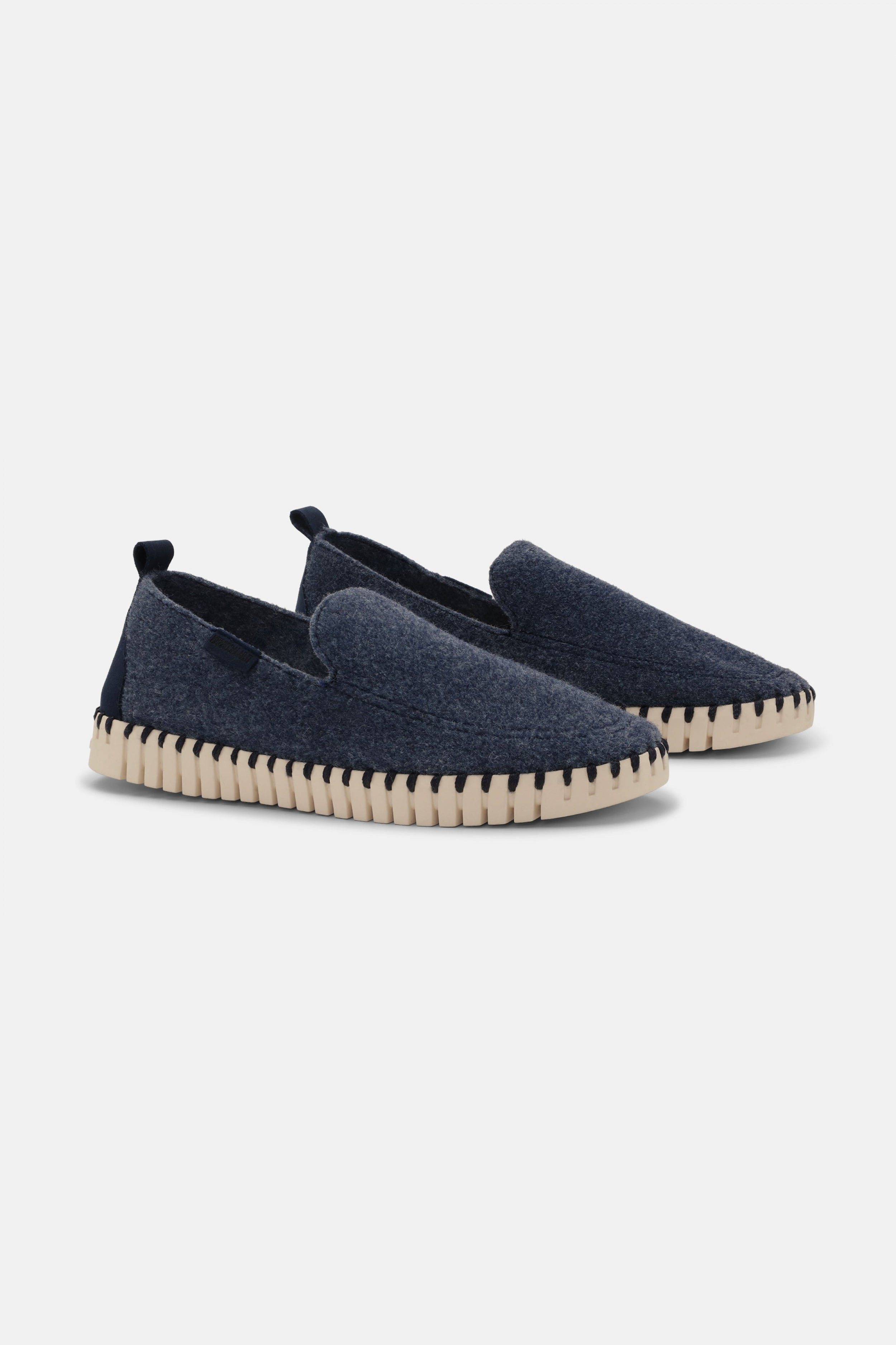 Vilten Loafers TULIP3092F | Dark Indigo | Shoes | Ilse Jacobsen