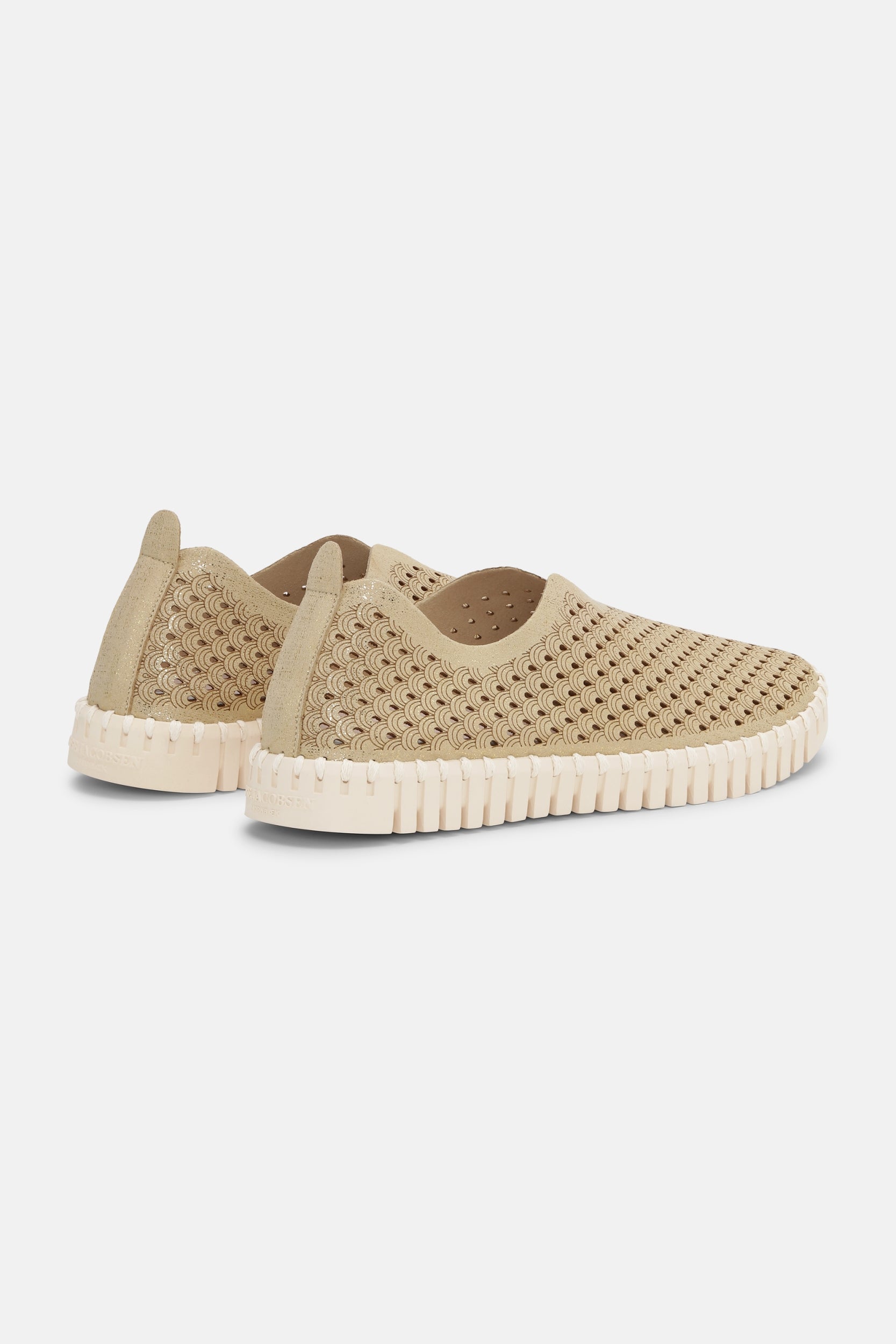 Tulip Instapper met glitter TULIP3223 | Platin Pearled Ivory | Shoes | Ilse Jacobsen