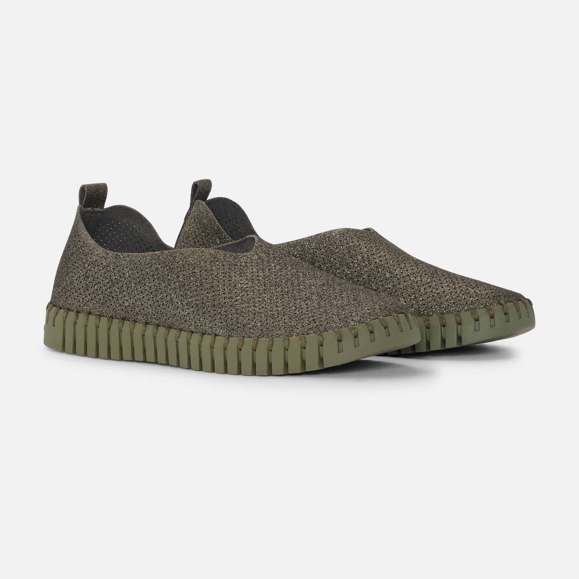 Instappers met glitter TULIP3272GB - 410410 Army Army | Army Army | Shoes | Ilse Jacobsen