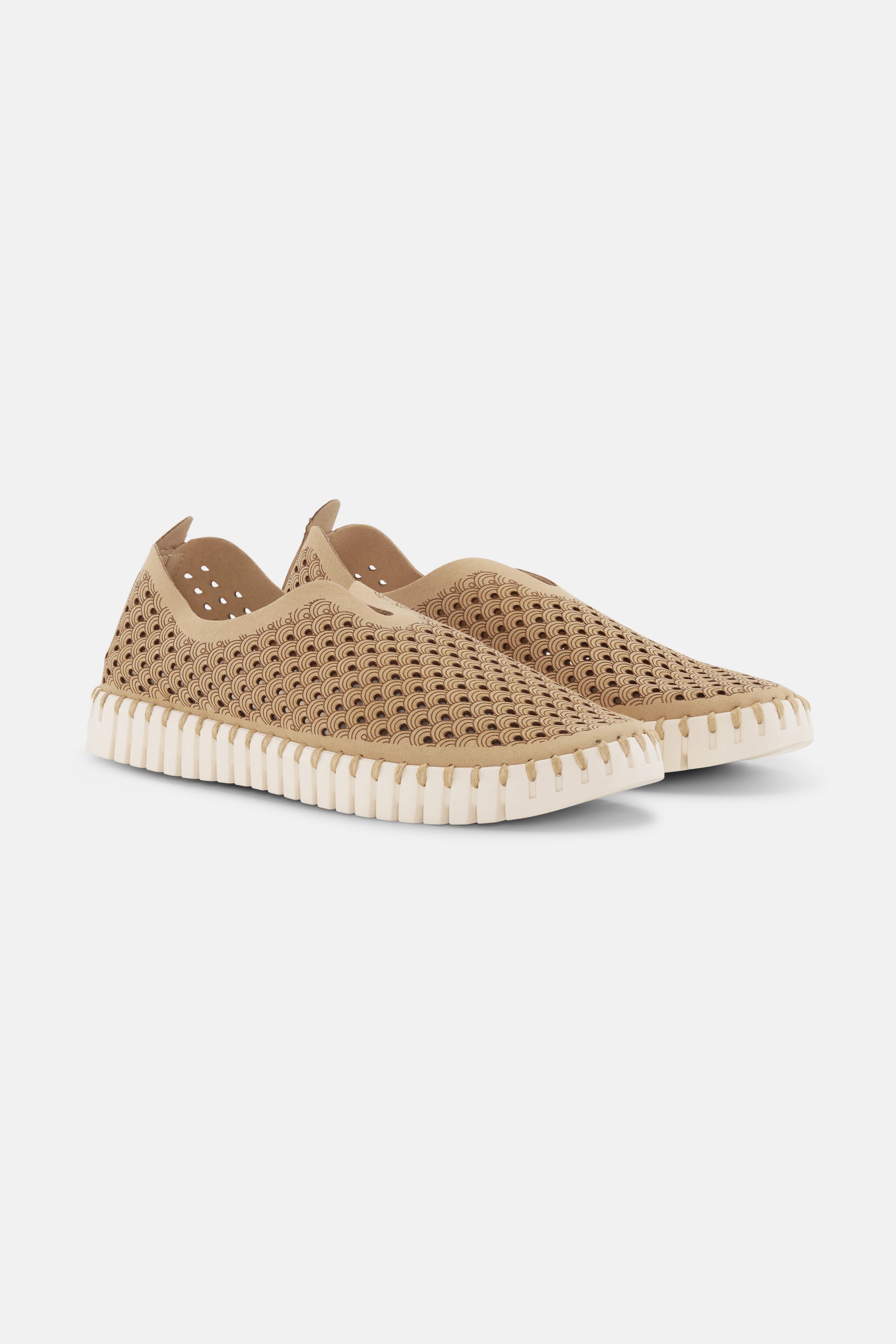 Instappers TULIP3275 beige zool | Latte | Shoes | Ilse Jacobsen