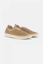 Instappers TULIP3275 beige zool | Latte | Shoes | Ilse Jacobsen