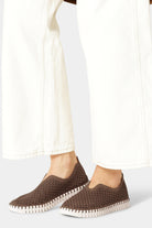 Instappers TULIP3275 beige zool | Mocca | Shoes | Ilse Jacobsen