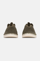 Instappers TULIP3275 beige zool | Deep Olive | Shoes | Ilse Jacobsen