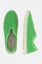 Instappers TULIP3275 beige zool | Fern Green | Shoes | Ilse Jacobsen