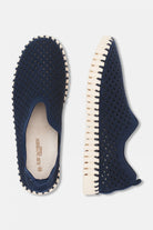 Instappers TULIP3275 beige zool | Dark Indigo | Shoes | Ilse Jacobsen