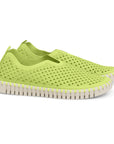 Instappers TULIP3275 beige zool - 804 Lime | Lime