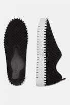 Instappers Platform TULIP3373W witte zool | Black | Shoes | Ilse Jacobsen