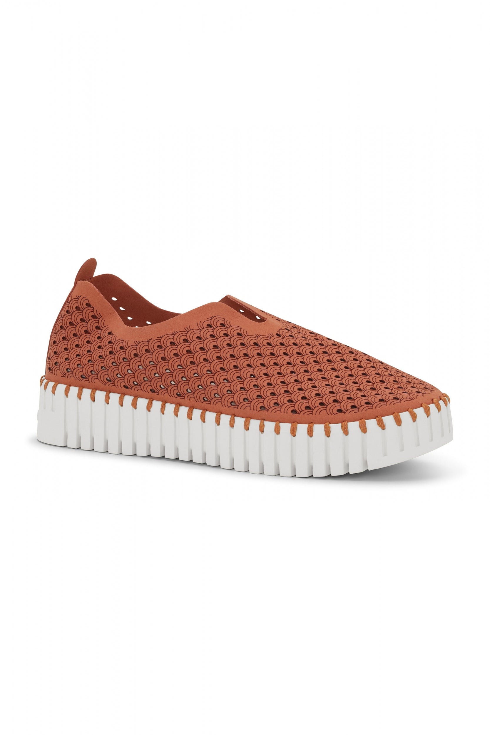 Instappers Platform TULIP3373W witte zool - 333 Light Brick | Light Brick | Shoes | Ilse Jacobsen