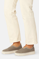 Instappers Platform TULIP3373 | Coriander Pearled Ivory | Shoes | Ilse Jacobsen