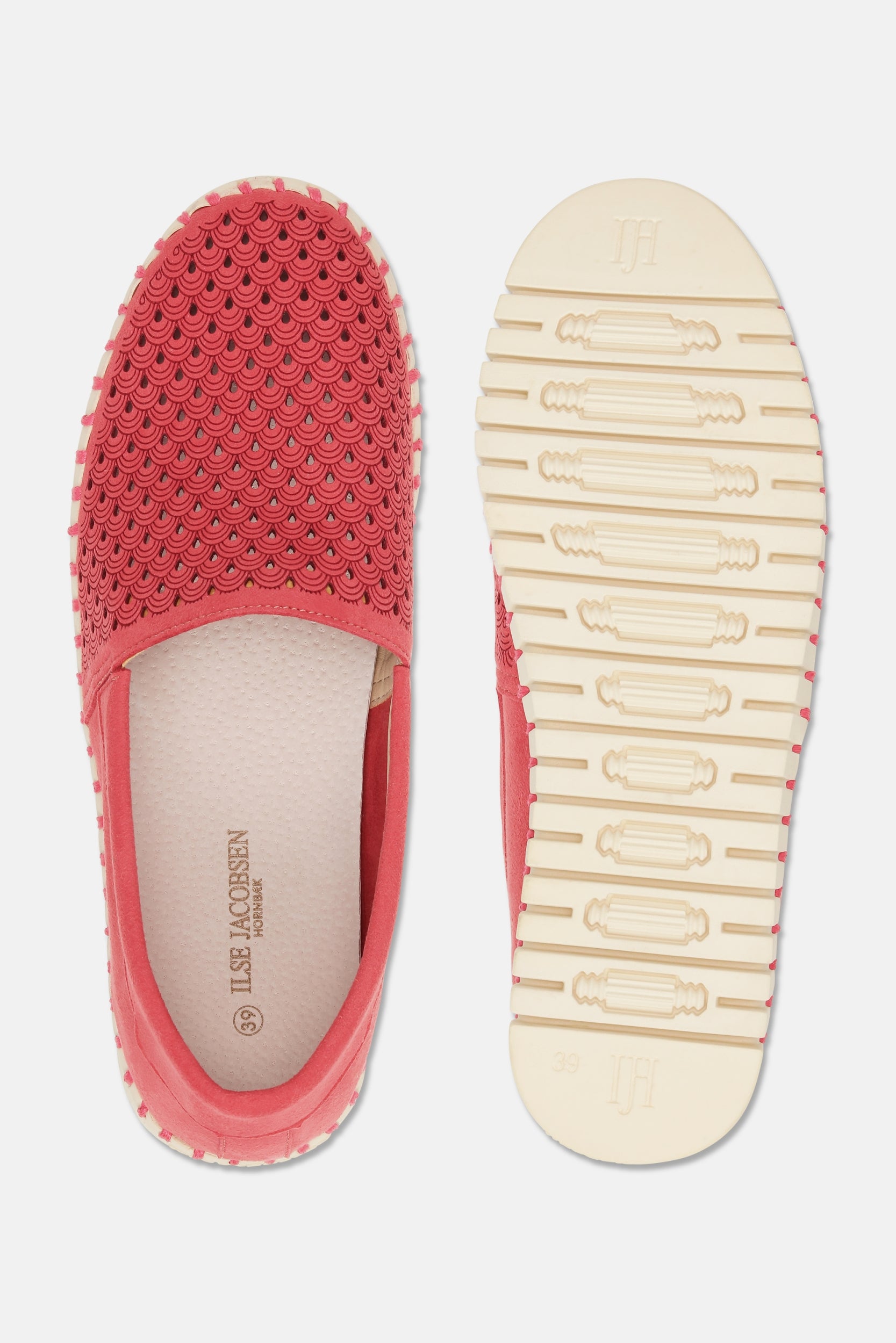 Tulip Espadrille TULIP3483 | Baked Apple Pearled Ivory | Shoes | Ilse Jacobsen