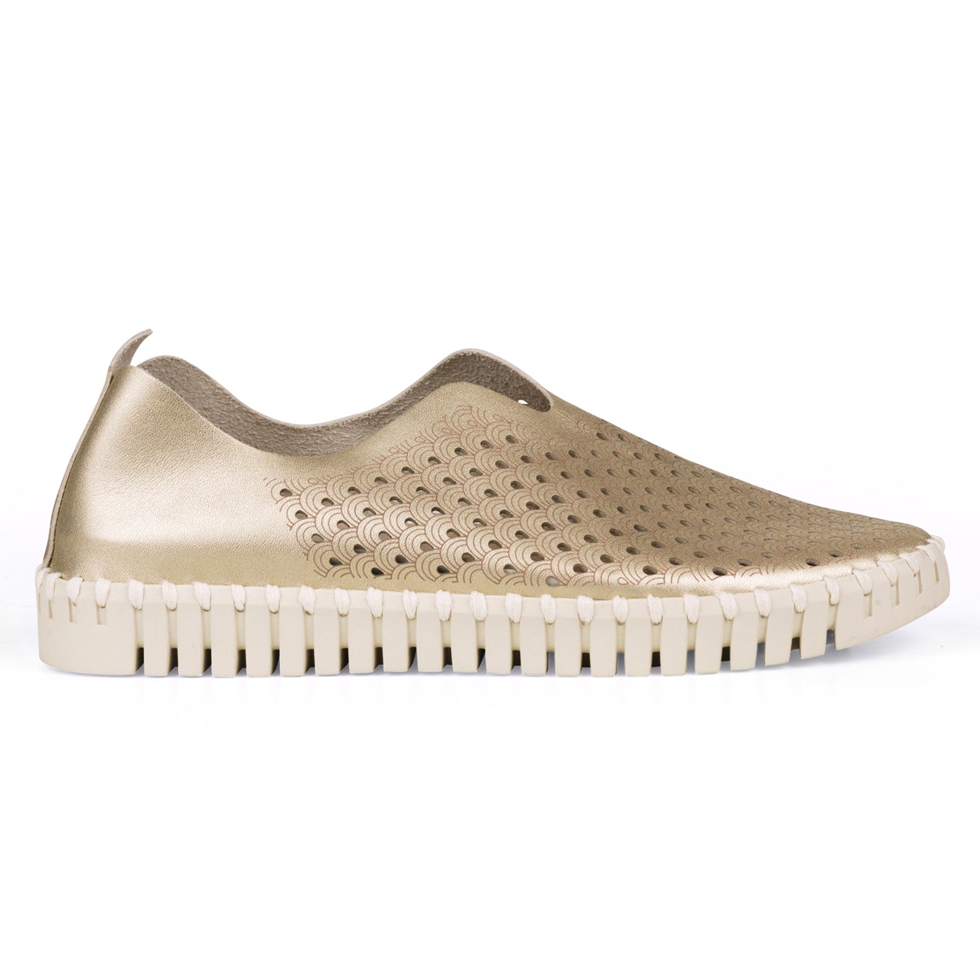 Instappers TULIP3576 - 780 Platin Metallic | Platin | Shoes | Ilse Jacobsen